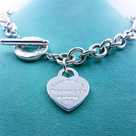 replica return to tiffany toggle necklace and bracelet|tiffany return to sender necklace.